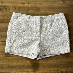 Paisley, shimmer shorts